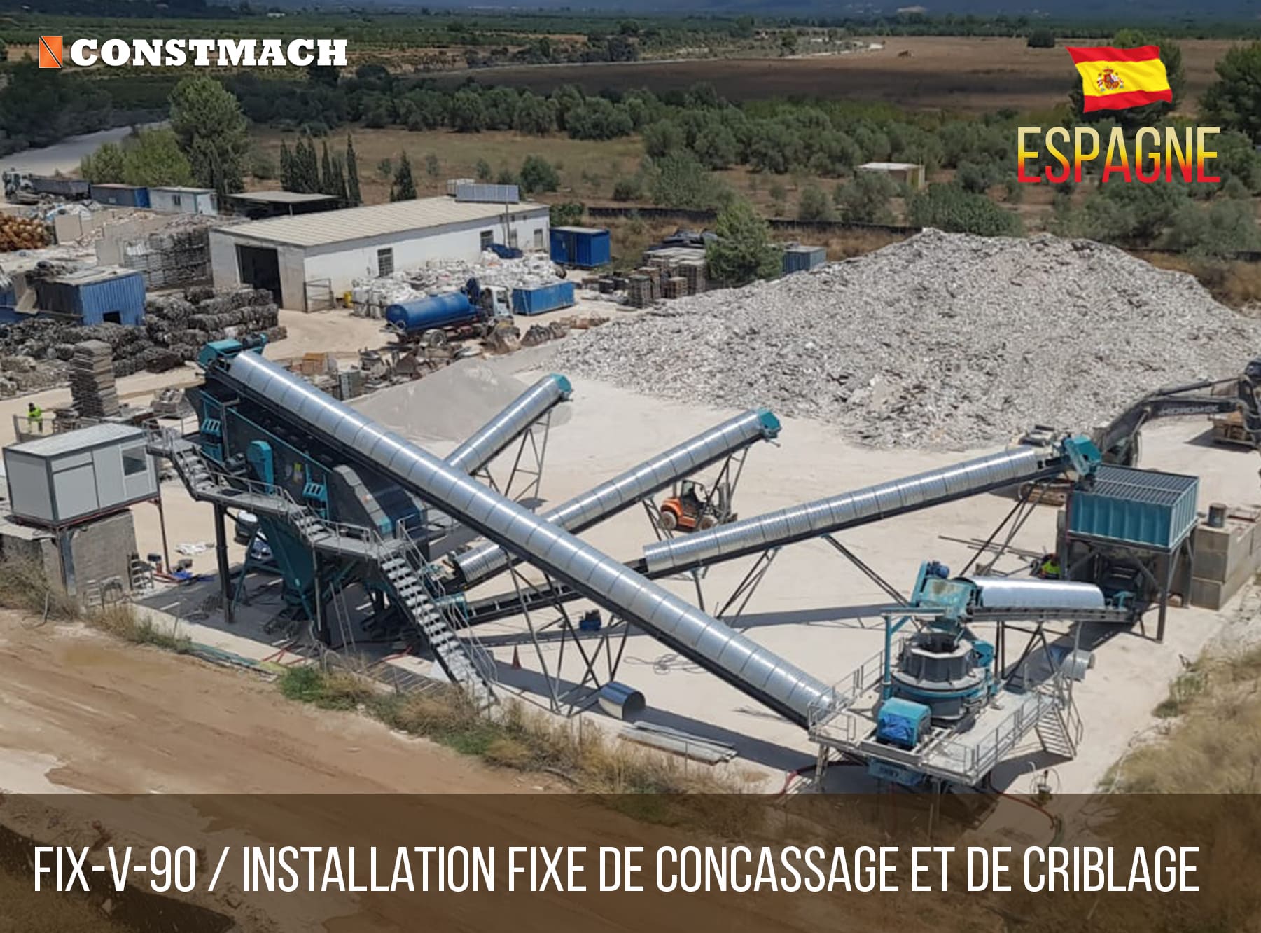 Installations De Concassage Mobile Constmach