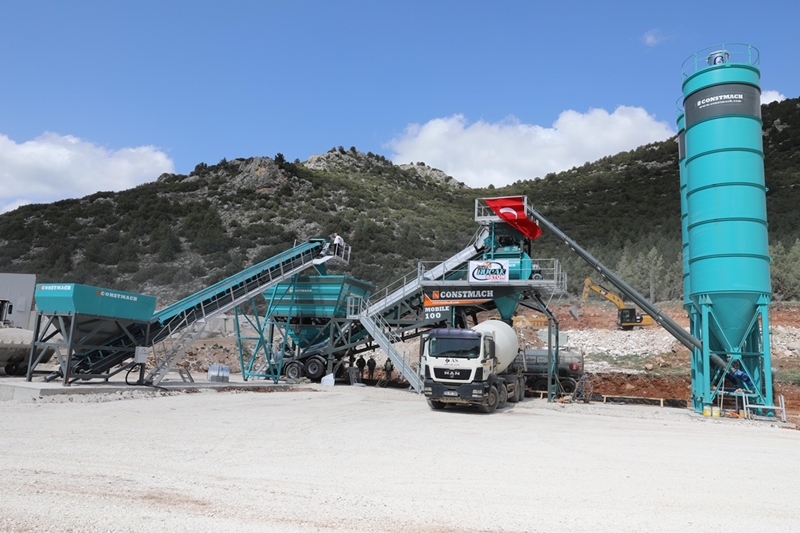 Installation réussie de la centrale mobile 100 à Burdur, en Turquie : Début de la production !