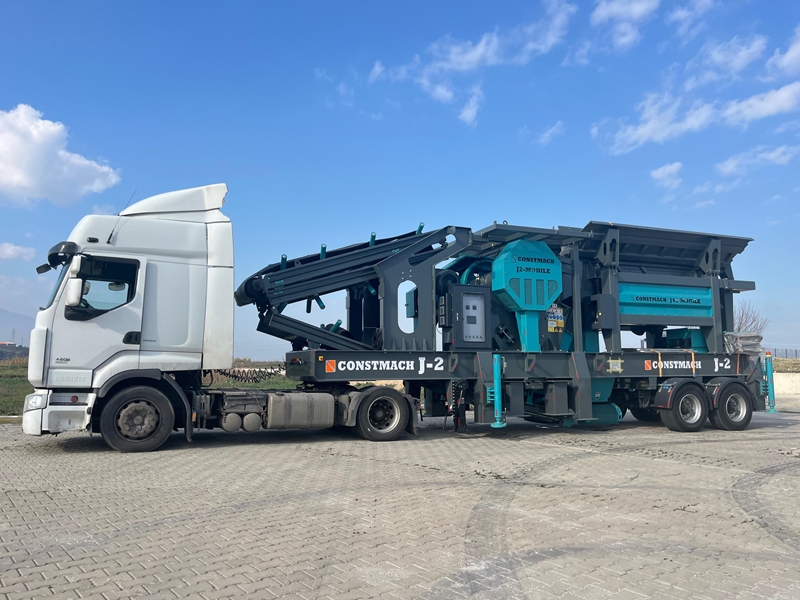 J-2 Mobile Crushing Plant Ready for Shipment to Albania!