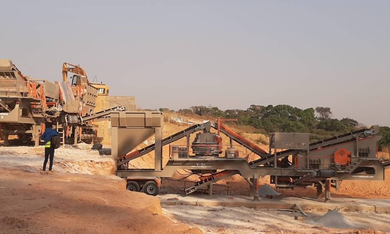 CONSTMACH JCV-2 Mobile Crushing Plant is taken into operation for our customer in CAMEROON!