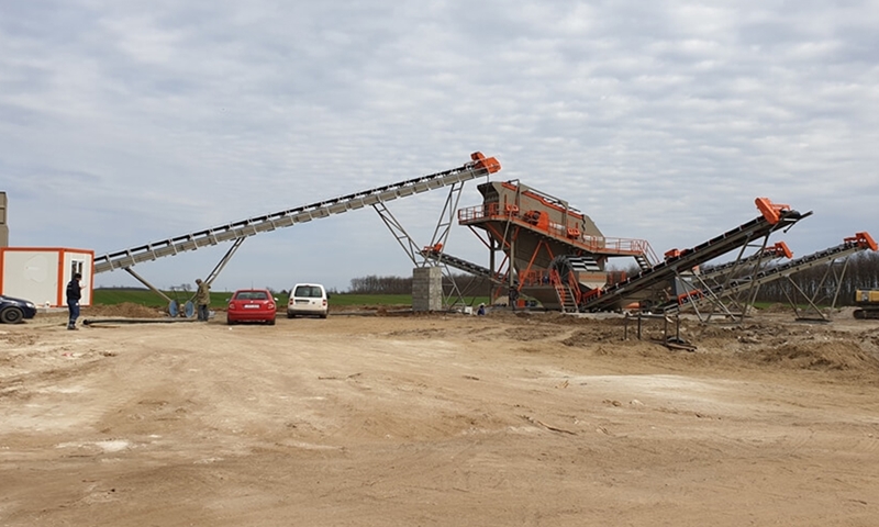 Screening and washing plant is taken into operation for our customer in Hungary!