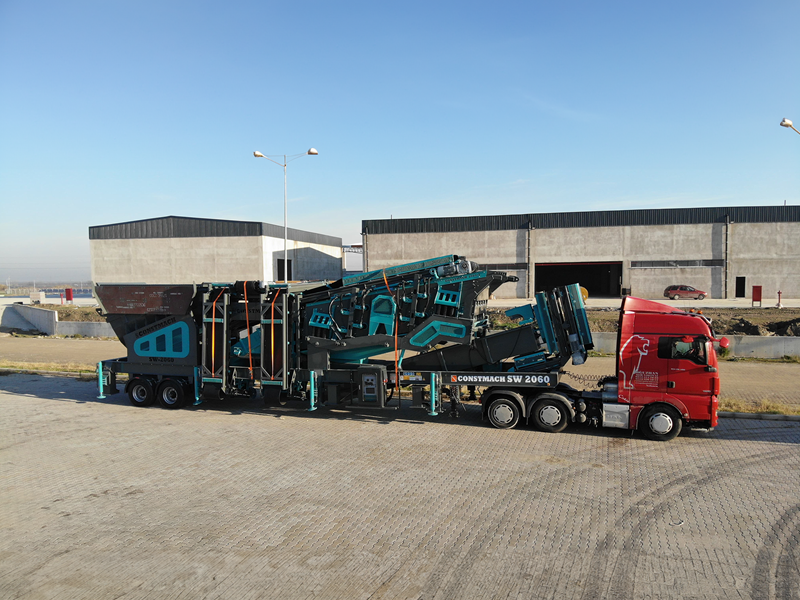 SW-2060 Mobile Screening and Washing Plant is ready to go to Romania