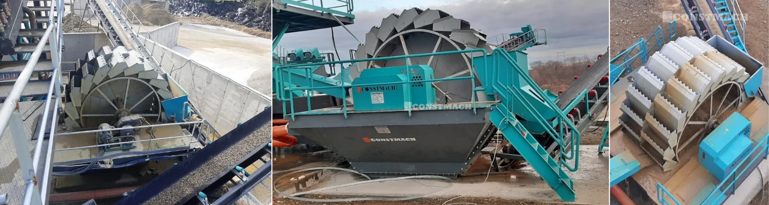 CBW - 1000 | Bucket Wheel Sand Washer Machine