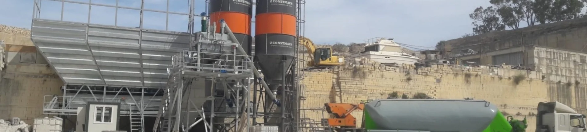 DryMix 100 | Dry Type Concrete Plant