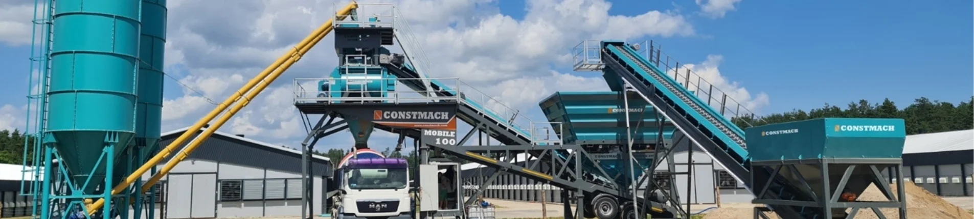 Mobile 100 | Mobile Concrete Batching Plant