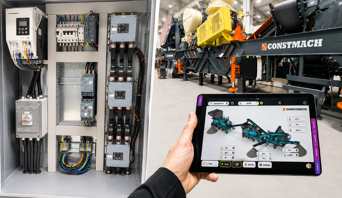 PI-2 Mobile Limestone Crusher