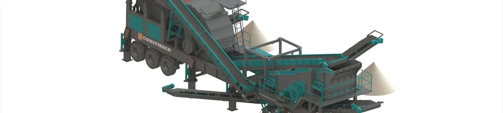 PI-2 Mobile Limestone Crusher