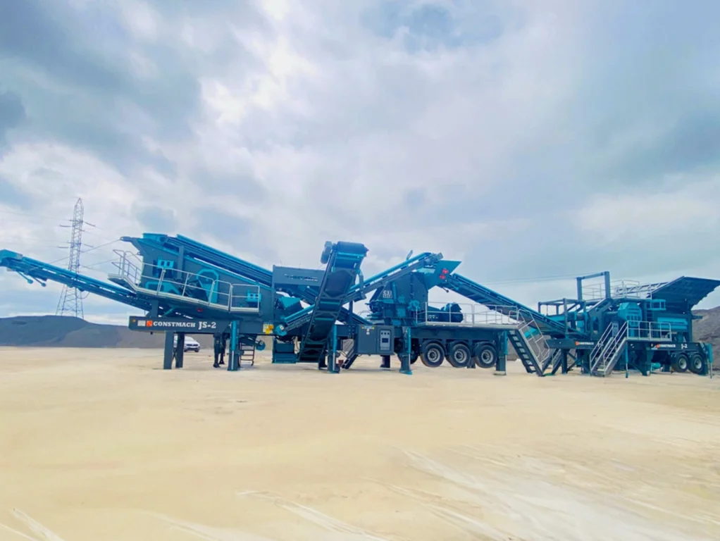 CONSTMACH Takes Its Mobile Crushing Power to Morocco with the JS-2